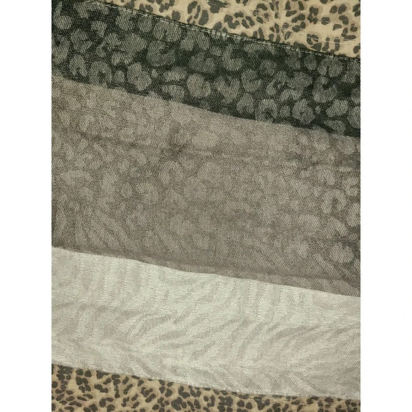 Lot of 4 Scarves: Women's Headscarf/Neck Scarf One Size Multicolor (AH) - Picture 12 of 16